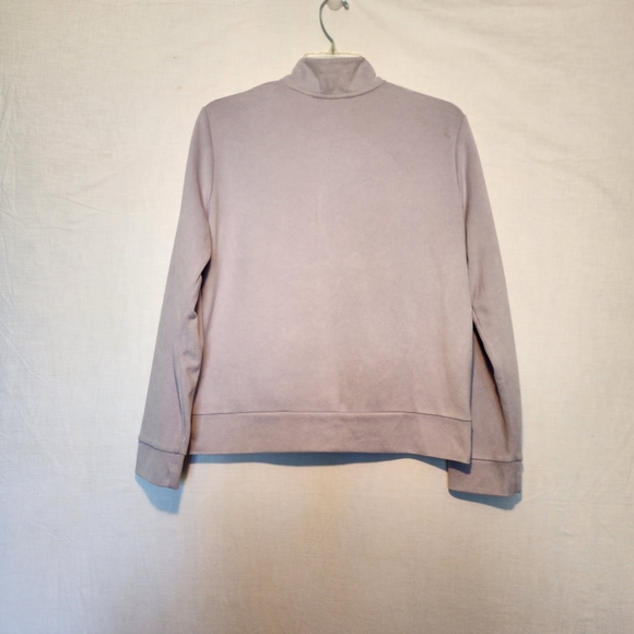 NY & Company Purple Zip-up Jacket & Wide-leg Sweatpants Tracksuit Set Size M - Picture 3 of 16